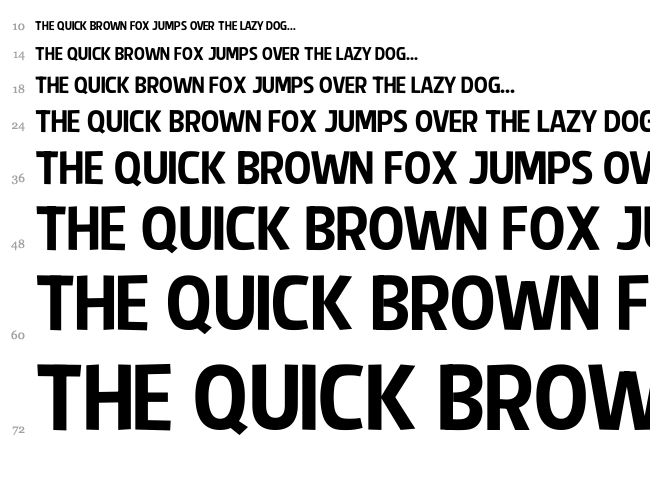 Splendid Plan 9 font waterfall